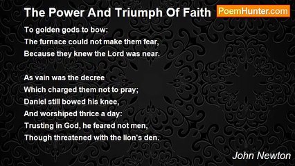 John Newton - The Power And Triumph Of Faith