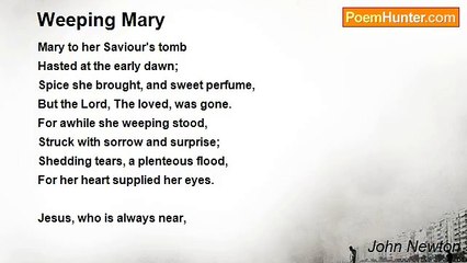 John Newton - Weeping Mary