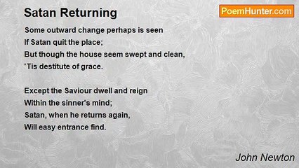 John Newton - Satan Returning