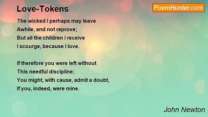 John Newton - Love-Tokens
