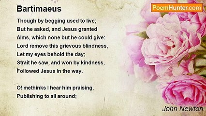 John Newton - Bartimaeus