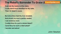 John Newton - The Rebel's Surrender To Grace (Lord, What Wilt Thou Have Me to Do?)
