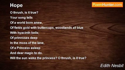 Edith Nesbit - Hope