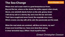Ernest Christopher Dowson - The Sea-Change