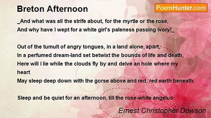 Ernest Christopher Dowson - Breton Afternoon