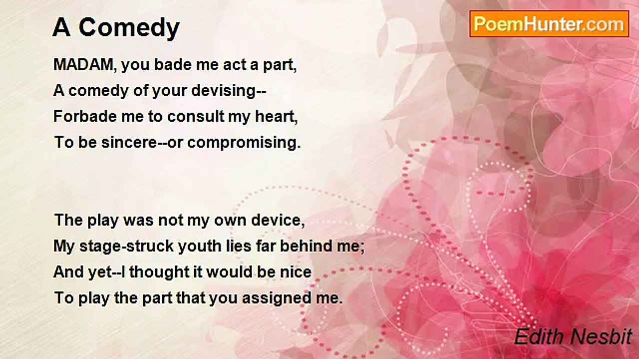 Edith Nesbit - A Comedy
