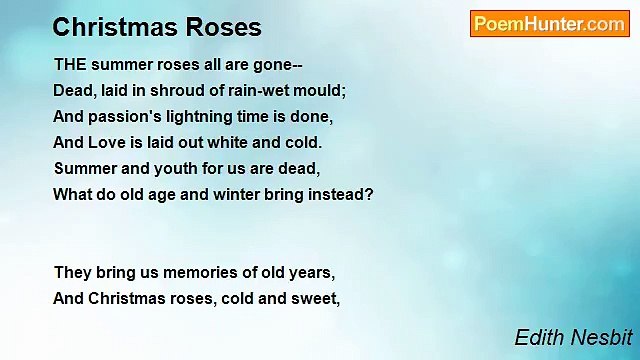 Edith Nesbit - Christmas Roses