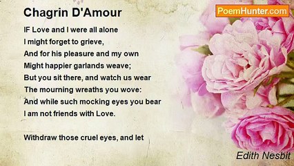 Edith Nesbit - Chagrin D'Amour