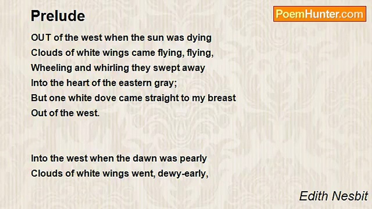 Edith Nesbit - Prelude