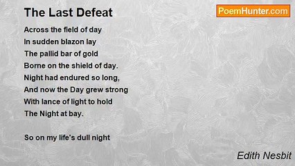 Edith Nesbit - The Last Defeat