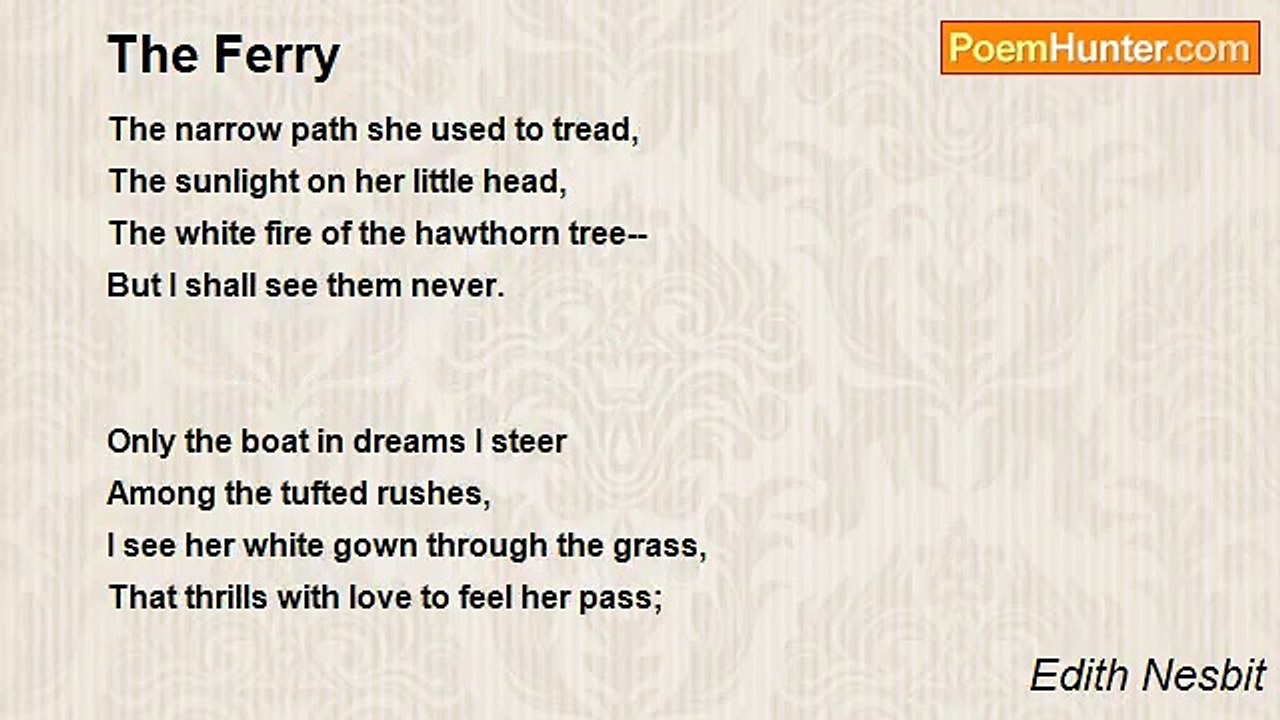 Edith Nesbit - The Ferry