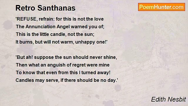 Edith Nesbit - Retro Santhanas