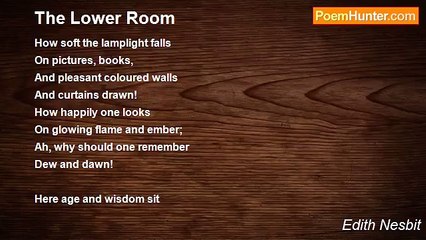 Edith Nesbit - The Lower Room