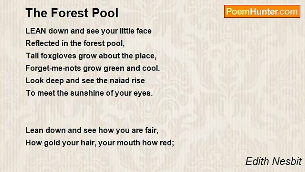 Edith Nesbit - The Forest Pool
