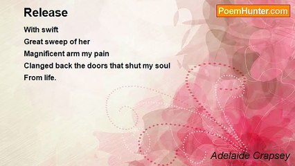 Adelaide Crapsey - Release