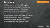 Heinrich Heine - Zueignung