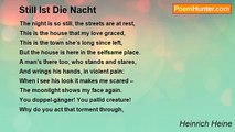 Heinrich Heine - Still Ist Die Nacht
