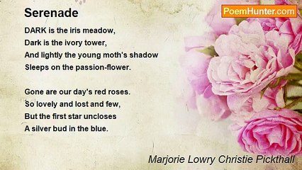 Marjorie Lowry Christie Pickthall - Serenade