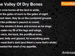 Ambrose Bierce - The Valley Of Dry Bones