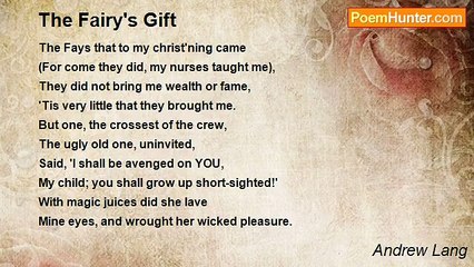 Andrew Lang - The Fairy's Gift