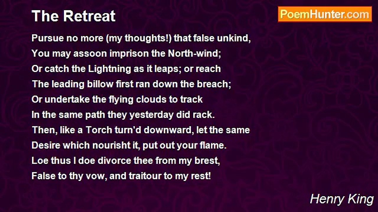 Henry King - The Retreat