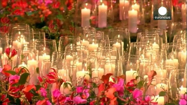 Ukrayna'da düşen Malezya uçağının kurbanları için Hollanda'da anma töreni