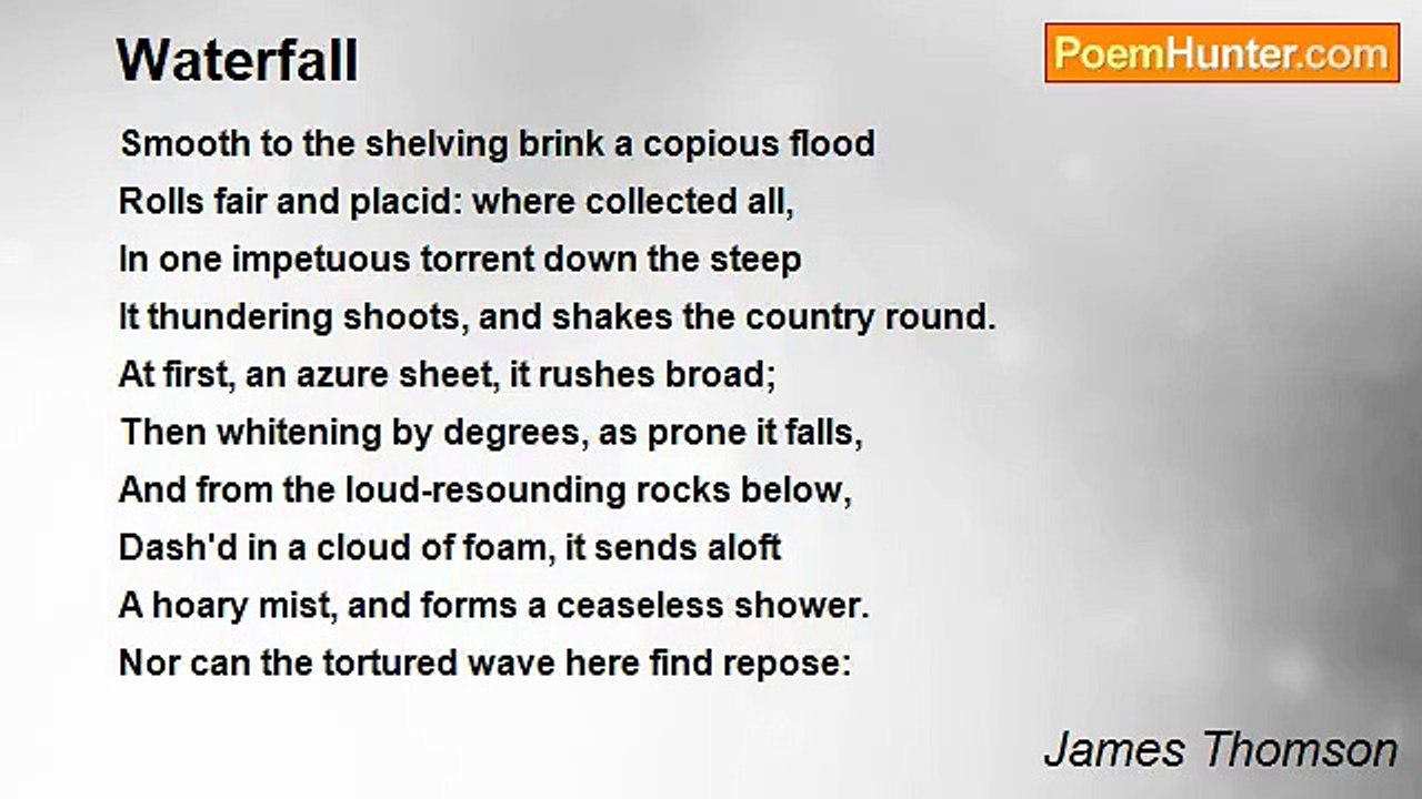 James Thomson - Waterfall