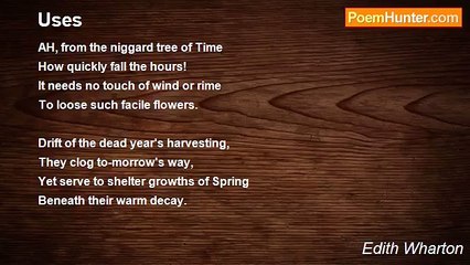 Edith Wharton - Uses