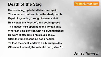 James Thomson - Death of the Stag