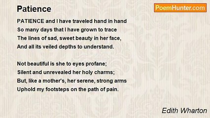 Edith Wharton - Patience
