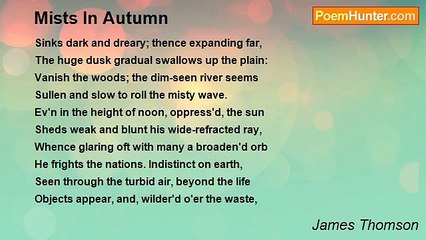 James Thomson - Mists In Autumn