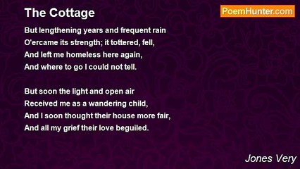 Jones Very - The Cottage