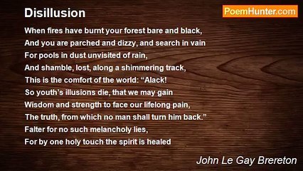 John Le Gay Brereton - Disillusion