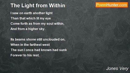 Jones Very - The Light from Within