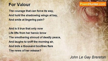 John Le Gay Brereton - For Valour