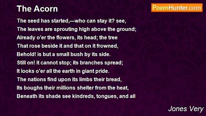 Jones Very - The Acorn