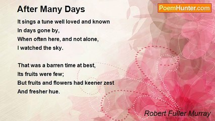 Robert Fuller Murray - After Many Days