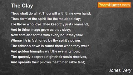 Jones Very - The Clay