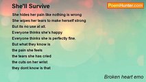 Broken heart emo - She'll Survive