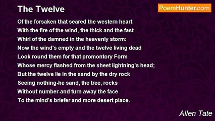 Allen Tate - The Twelve