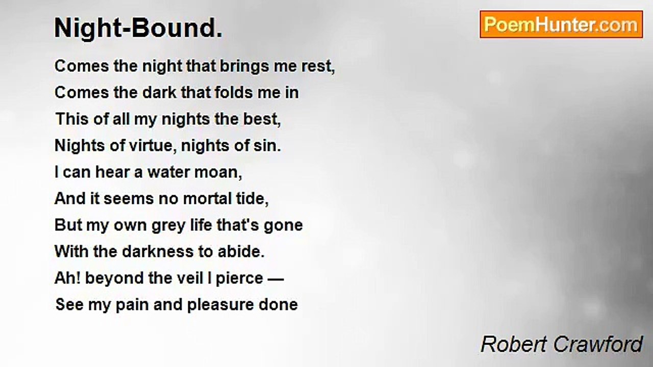 Robert Crawford - Night-Bound.