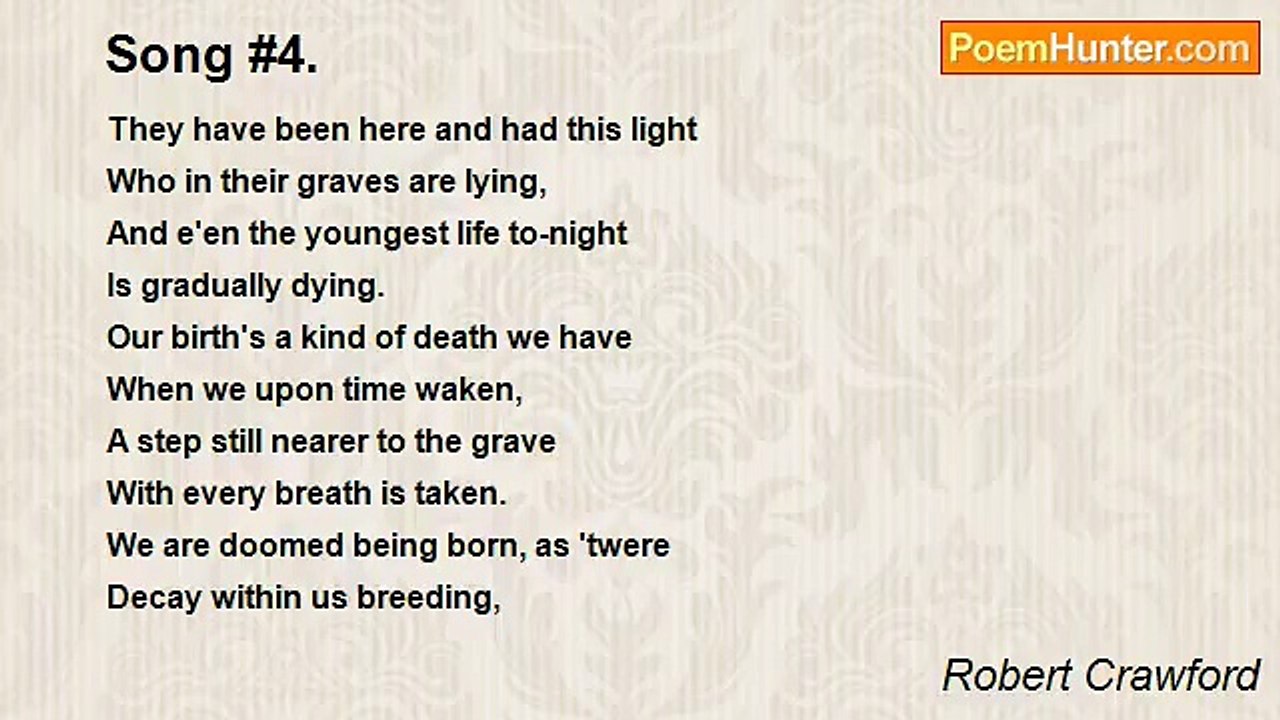 Robert Crawford - Song #4.