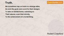 Robert Crawford - Truth.