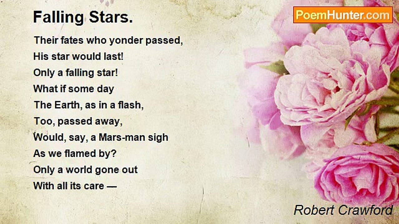 Robert Crawford - Falling Stars.