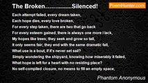 Phantom Anonymous - The Broken…….........Silenced!