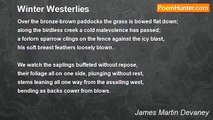 James Martin Devaney - Winter Westerlies