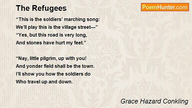 Grace Hazard Conkling - The Refugees