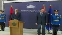 Sırbistan ve Arnavutluk Başbakanının Basın Toplantısında Skandal