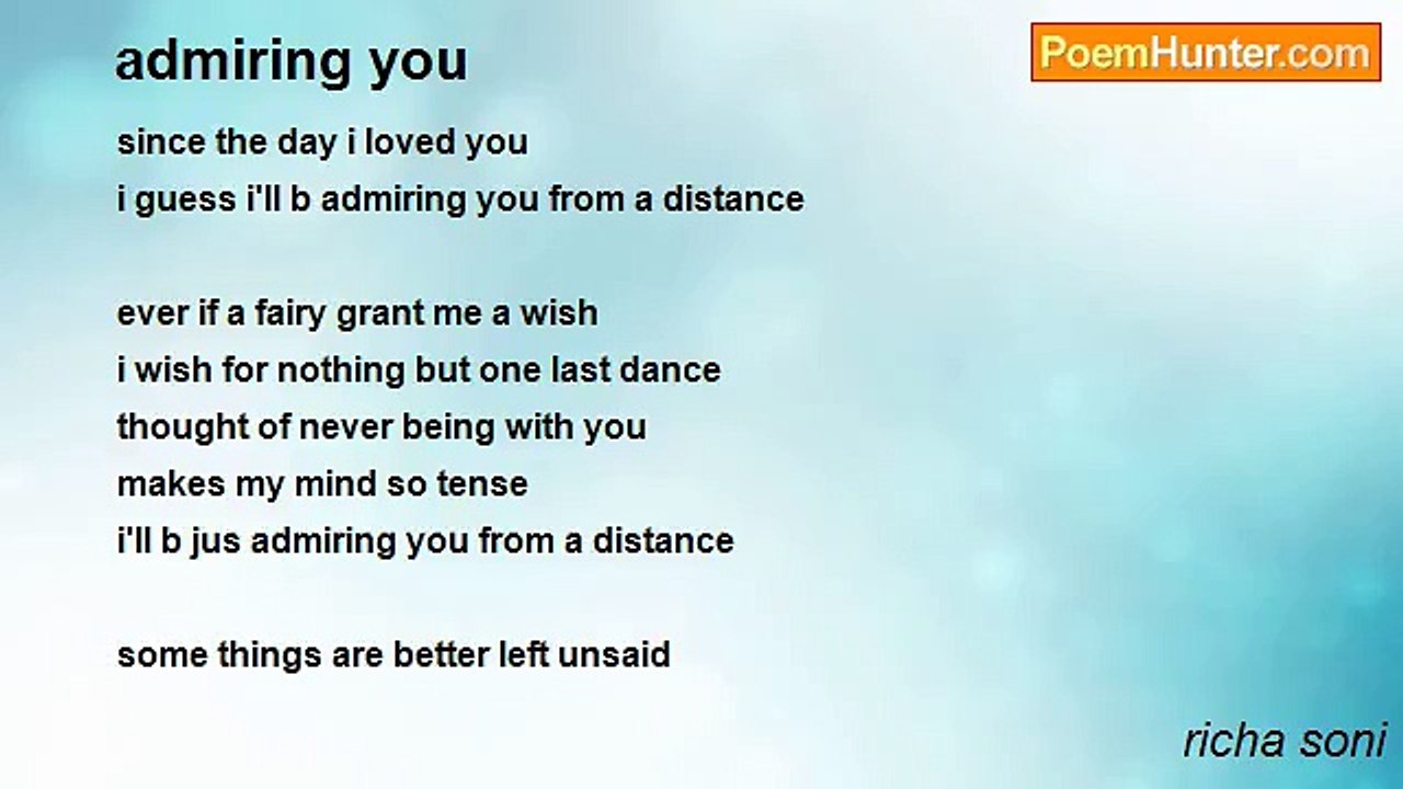 richa soni - admiring you