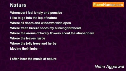 Find Comfort in Nature: Neha Aggarwal’s Reflection 🌿